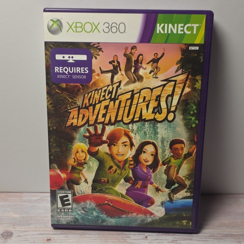 Microsoft Kinect Adventures! - Xbox 360 Kinect Compatible Multiplayer NTSC-U/C E